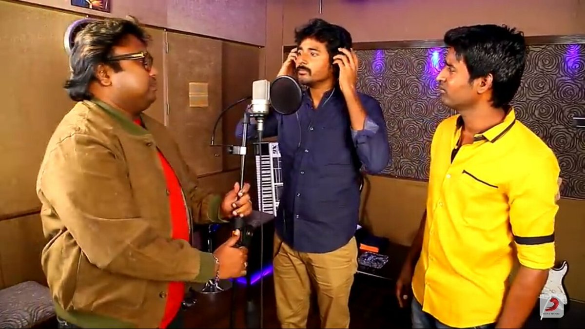 He has sung 9 songs Out which 6 for his own films and 3 for othersIn that 6, he sung 2 each for Ani bro and Imman sirFor Imman:VVS and Rajini murugan title trackFor Anirudh:Royapuram peter and I'm soo cool