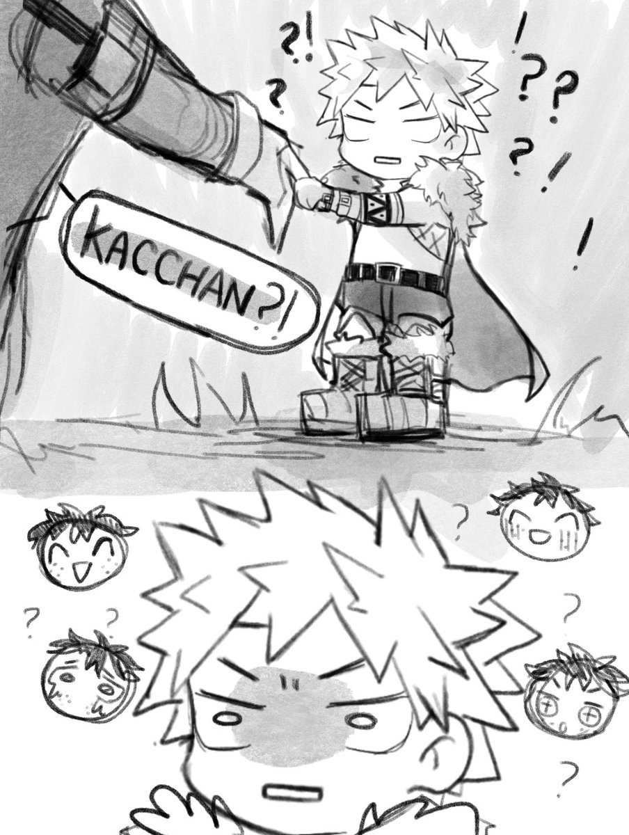 ?: ?!

?:

?: Where's my Deku?!

#bakudeku #勝デク 