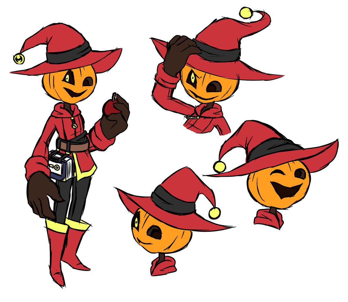 AzixGuardian's tweet image. Some more character designs!

These two are Jack and Lantern! They are technical brothers, except they're each a half of one being (That being is named Xarius)
Jack is one of the main heroes and Lantern is one of the main villains