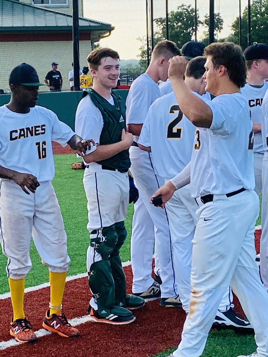 marshamcgeorge's tweet photo. Championship earned by these hard working young men from @CanesKentucky! Couldn’t have been any better with a record of 5-0! Onward and upward! So proud of you @peyton28708098!! #FDHSBaseball 
#caneskentucky https://t.co/Z26G70bVOJ
