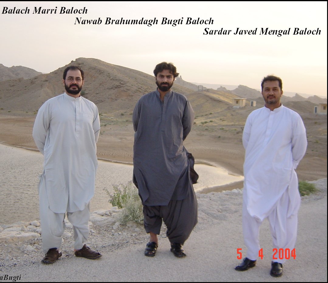 Indian funds were pumped into reactivation of  #BLA now being headed by sons of Nawab Khair Buksh Marri: Harbiyar, Balach & Mehran.Similarly, Balach Marri’s close relations with Brahamdagh Bugti & Javed Mengal helped arm Bugtis & Mengals under their tribal control./44