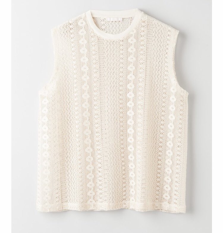 our legacy 21ss BOX SLEEVELESS CROCHET ショッピング大セール メンズ