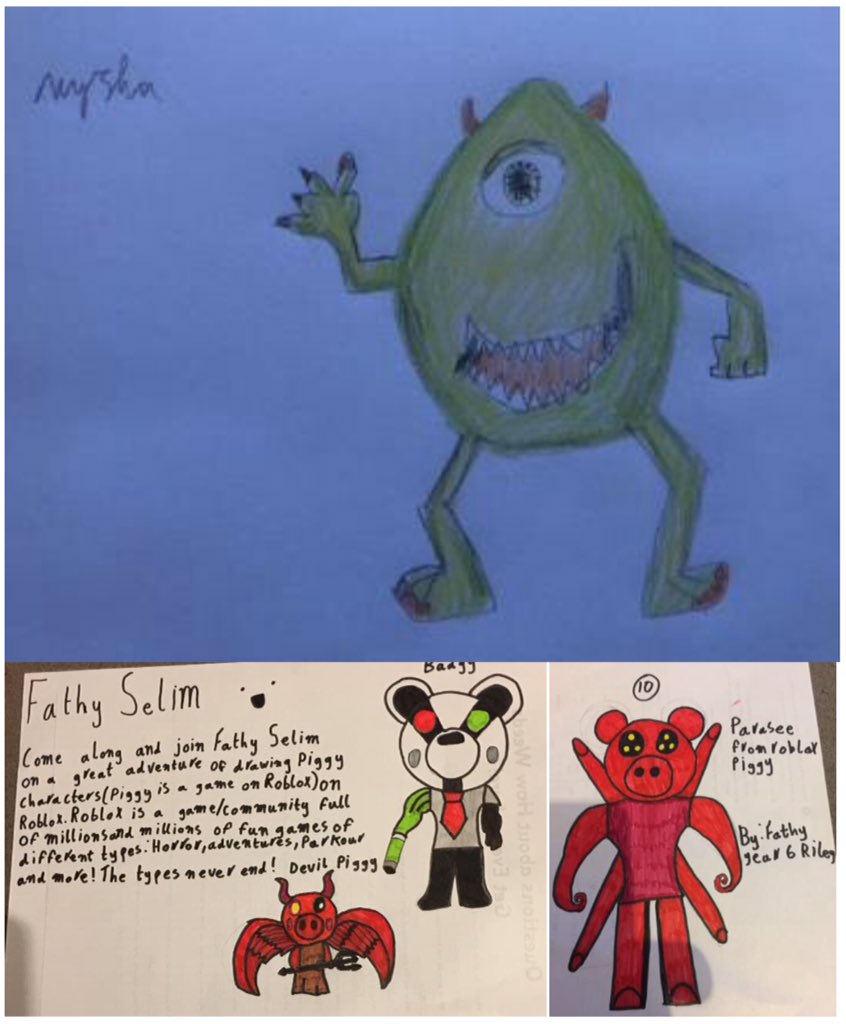 The William Hogarth School On Twitter Who Lives In A Pineapple Under The Sea Have A Go At Drawing Your Favourite Cartoon Character Dailydraw Cartoons Roblox Anime Chiswick W4 Lbh Illustrator Https T Co Vbsltupywz - drawing piggy roblox characters animated