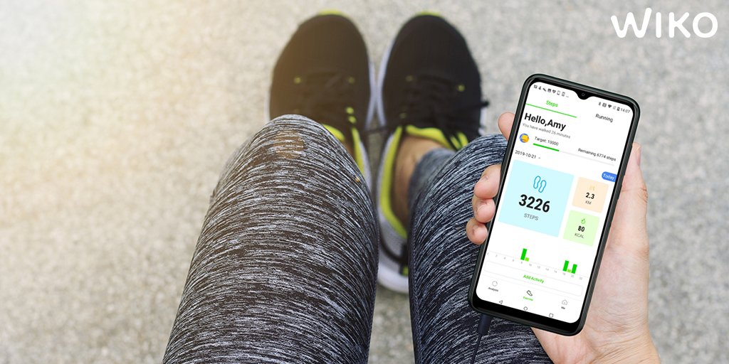 Wiko_CH's tweet image. La technique nous donne tous les outils pour compter les pas à notre place. 

Pour vous y aider, nous avons développé l'application Wiko Health, qui vous permet de suivre votre entraînement quotidien.

#LetsLiveIt
