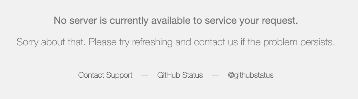Oopsie! Gonna be a busy day for Github 🔥