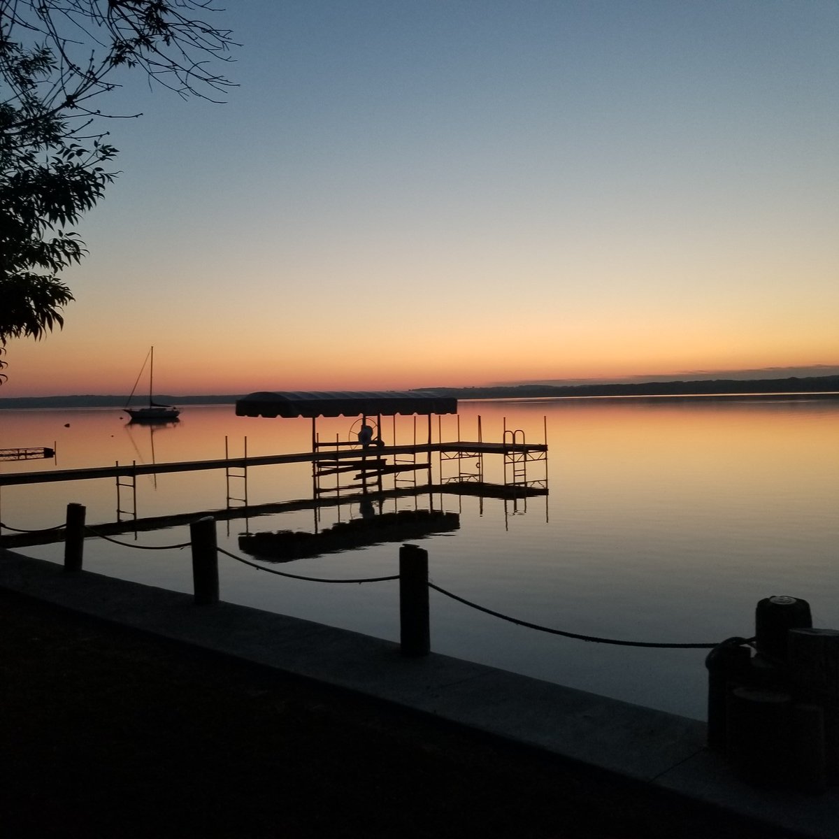 Nothing like watching the sunrise st the lake. Feeling blessed