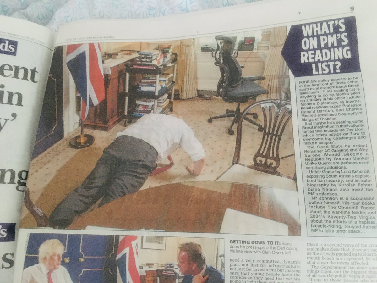 I’m thrilled to see the Prime Minister has my new book Girl With A Gun about my life in Iran on his reading list. #unbounders #karenAAtwood