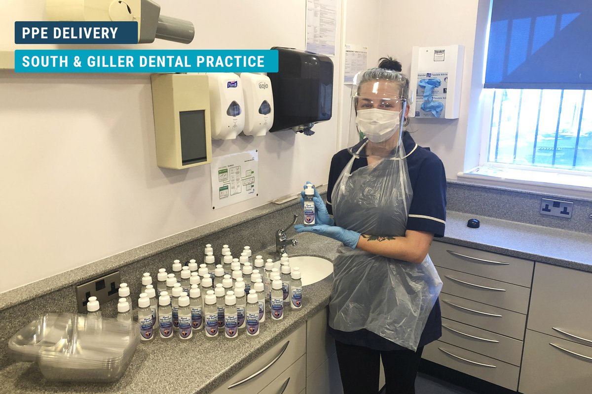 UKMaskForce's tweet image. South &amp;amp; Giller Dental Practice reached out to UK Mask Force for aid in #PPE supplies. We managed to ship #facevisors and #sanitiser to the practice using our latest donations ukmaskforce.co.uk/south-giller-d…