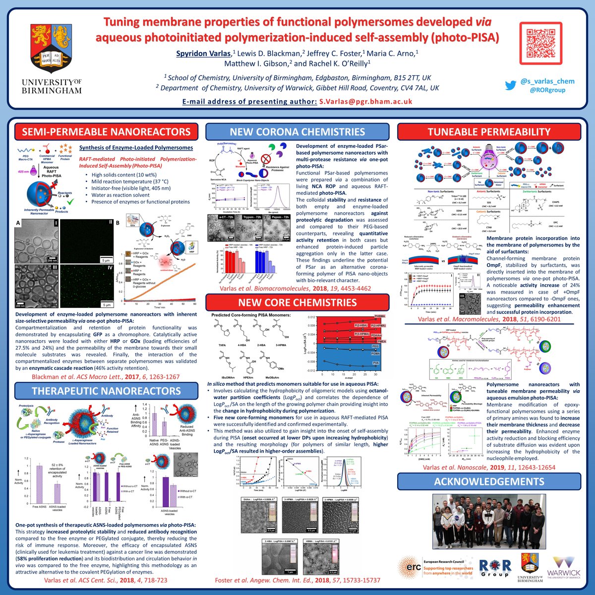 s_varlas_chem's tweet photo. Please have a look at my poster presentation for the @YRM_2020 @MacroGroup_UK online symposium and feel free to ask me any questions!! #MacroYRM2020 #YRM2020

Title: "Tuning membrane properties of functional polymersomes developed via aqueous photo PISA" https://t.co/ukKzauU8LH