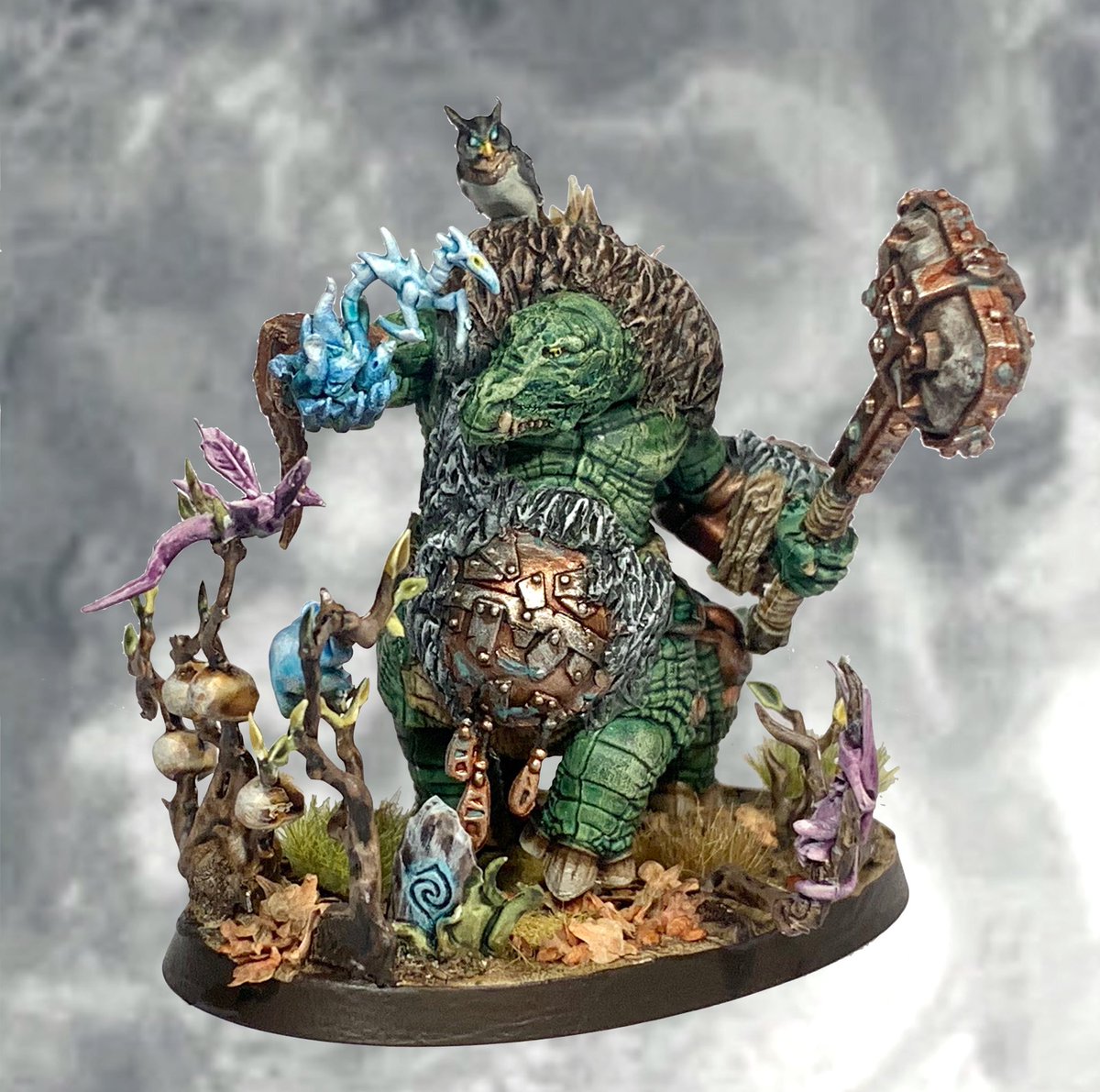 groje's tweet photo. Always remember, Zoats can not only be found in Blackstone Fortresses! They also roam through the deepest forests of Ghyran as they did in the past in Athel Loran! #FixedIt #ageofsigmar #miniaturemonday #PaintingWarhammer #WarhammerCommunity #zoat #zoats #Warmongers https://t.co/XFHHUrvM0J