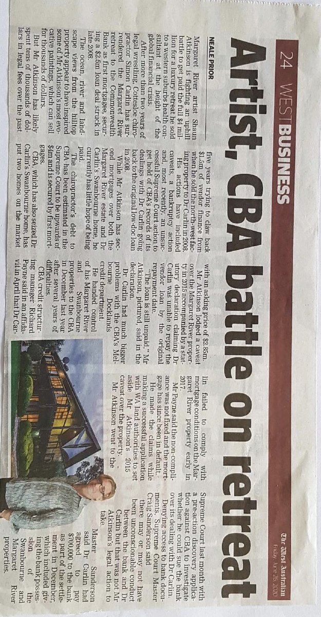 thehonestbank's tweet photo. More to come on this story. #CBA #Commbank #Modellitigant https://t.co/vqNnCdhN59
