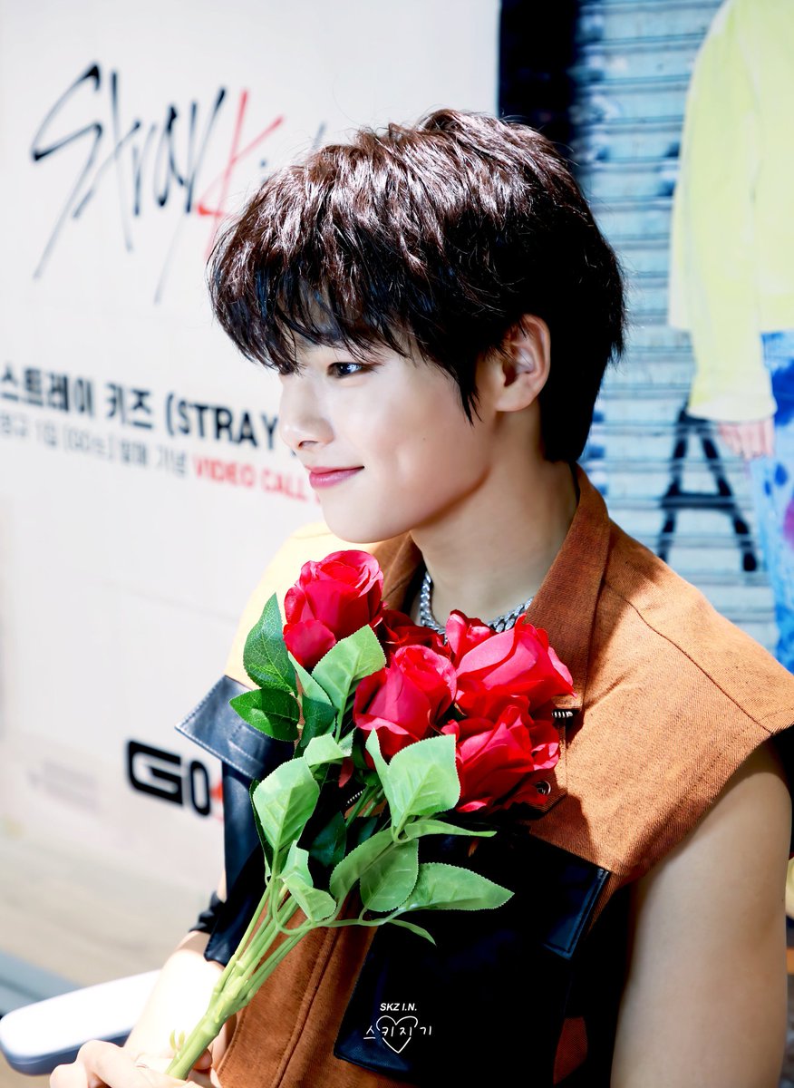 可愛さ増すえくぼは反則だわぁ🤦‍♀️❤ #1日1スキズ #straykids