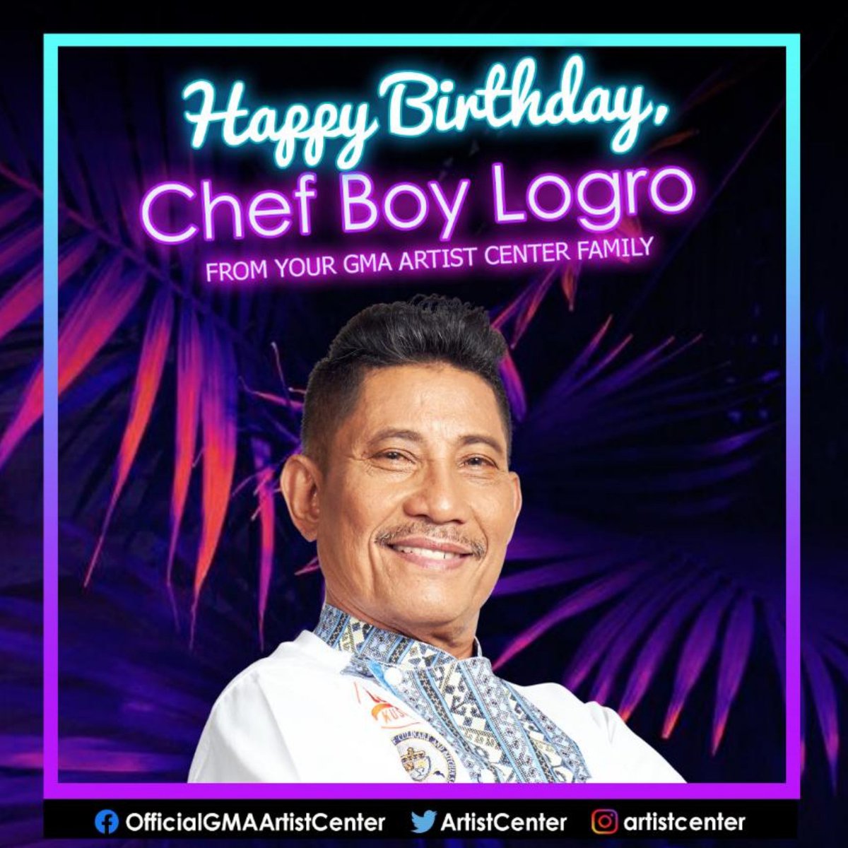 Sparkle_GMA's tweet photo. Happy Birthday, #ChefBoyLogro! We hope all your birthday wishes come true! ❤️🎁🎂 https://t.co/Z5j8uf2xfy