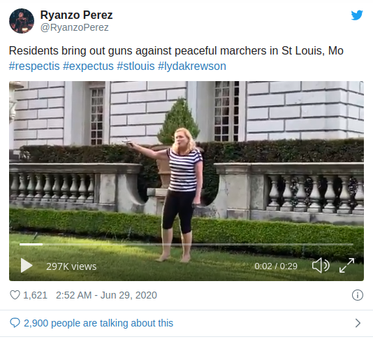 The incident in St Louis is already being spun. Don't fall for it.