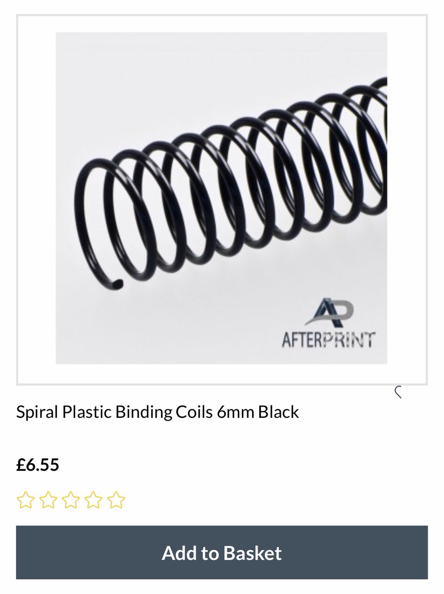 AfterPrintLTD's tweet image. shop.afterprintltd.co.uk #CoilBinding #SpiralBinding #StudentBookBinding #print