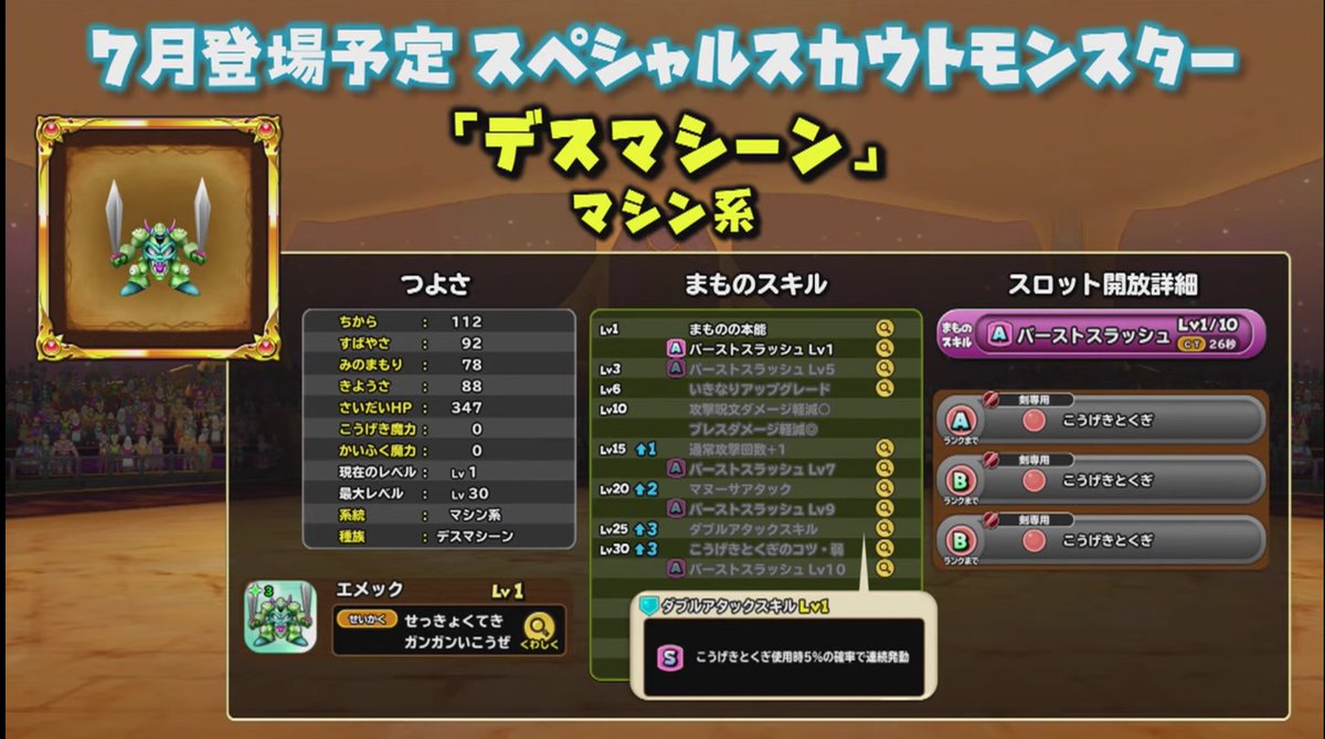 星ドラ Game8にゃんにゃん そういえば7月の闘技場モンスターはこの2体が登場するって言ってたから 1日からの新モンスターはこの2体で決まりなの W 星ドラ モンスター闘技場 デスマシーンの評価 T Co Lxxlptkf7k ほうおうの 星ドラ Game8にゃんにゃん そういえば7月の闘技場モンスターはこの2体が登場するって言ってたから 1日からの新モンスターはこの2体で決まりなの W 星ドラ モンスター闘技場 デスマシーンの評価 T Co Lxxlptkf7k ほうおうの