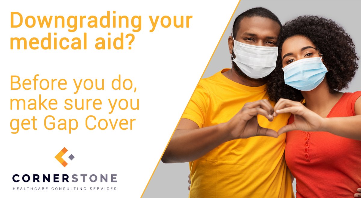 CornerstoneFSG's tweet photo. Gap Cover will fill the gap between what your medical aid pays and what specialists charge, providing a cushion to counter any losses in cover due to downgrading. Contact us today on 011 794 6611 or email info@cshcs.co.za for a free Gap Cover quote. https://t.co/1KtpgyQEU8