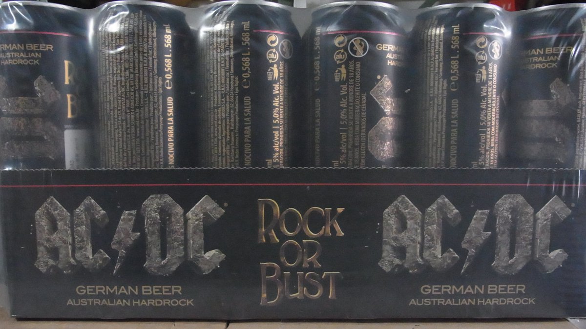 都商会 V Twitter Ac Dc公式ビール Ac Dcの夏 日本の夏 Ac Dcの公式ビール Rock Or Bust は日本人好みのラガービール 本場ドイツ産の大容量568ml缶をキンキンに冷やしてどうぞ 今だけ半額 税込330円の大特価 今回売り尽くしで再入荷の予定無し この機会に