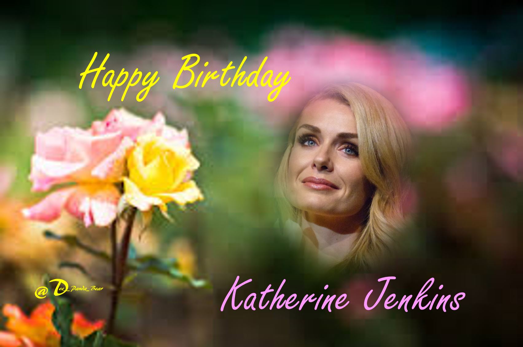 Happy Birthday to the lovely Katherine Jenkins!           