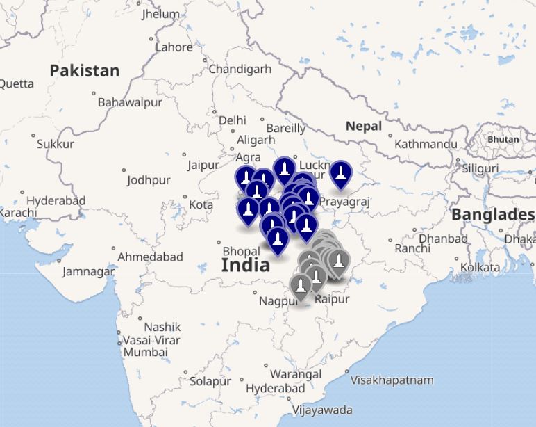 Their core territory included the historical Chedi region (Dahala-mandala), and their capital was located at Tripuri (present-day Tewar near Jabalpur, Madhya Pradesh).Prithviraj Chauhan's mother Karpuridevi was a Kalchuri princess of Tripuri.