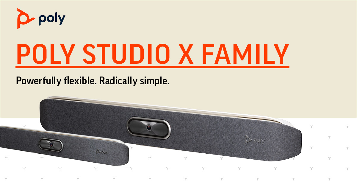 <a href="/AVMI/">AVMI</a> unveils #PolyStudio X30 &amp; X50 - radically simple video devices featuring #PolyMeetingAI for breakthrough audio and video experiences. Learn more here: hubs.ly/H0rV5fz0