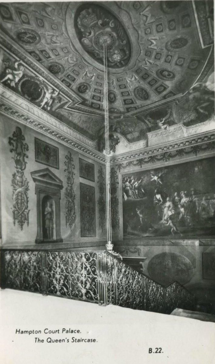 The Queen’s Staircase,Hampton Court Palace