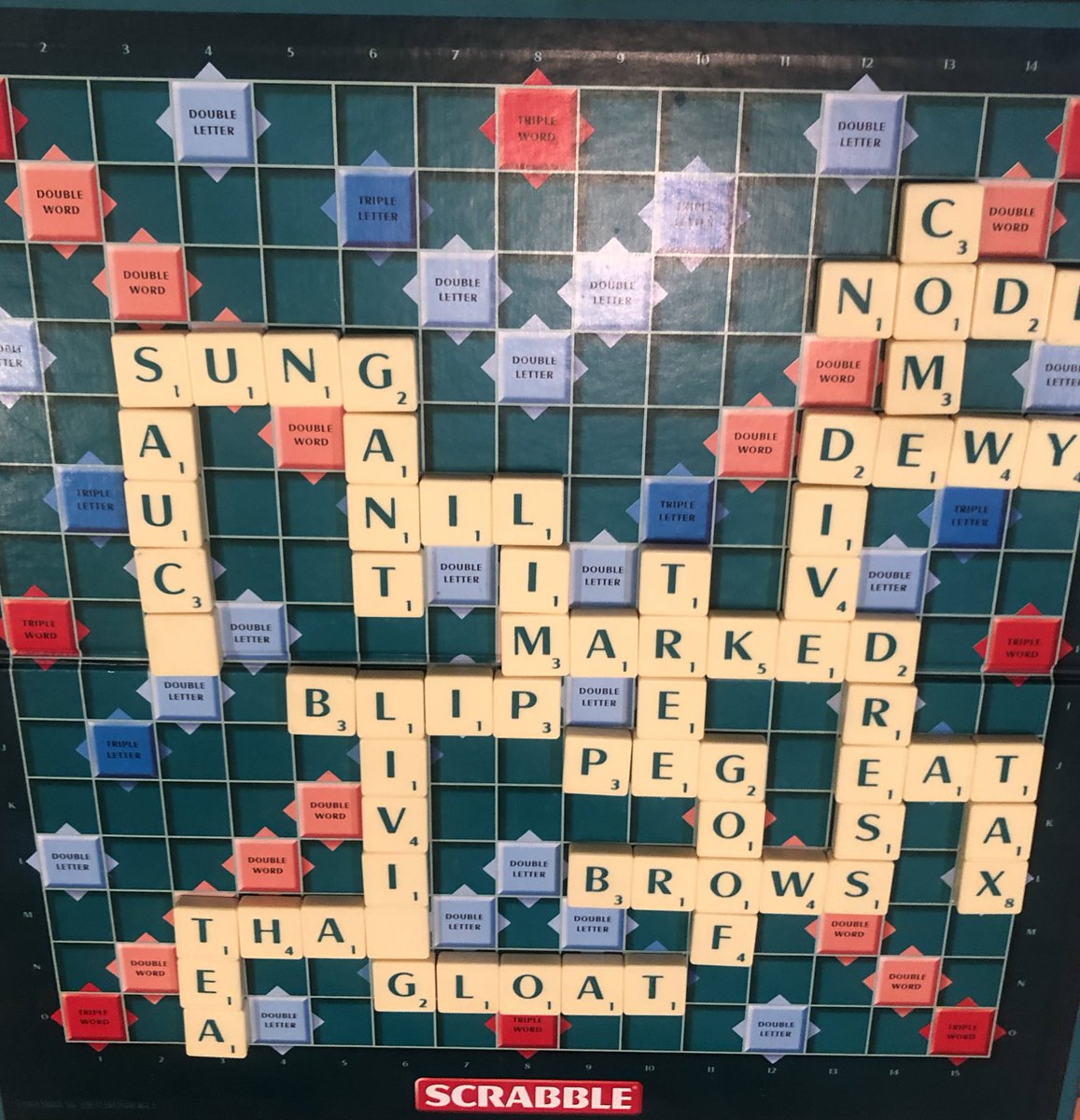 AtOurTablePod's tweet image. “Can I put fun with two n’s on a double letter, so I’ll be fun twice?”-@molisanafi #ThingsRefilweSays