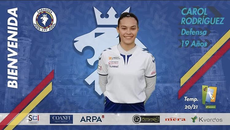 BPRepresents's tweet photo. RENOVACIÓN 🤝

Nuestra jugadora Carolina Rodriguez una de las futbolistas con mayor proyección en Aragón renueva por el @ZaragozaCFF y pasa a formar parte de la primera plantilla. 
Enhorabuena y mucha suerte ! https://t.co/lckBj8umWt