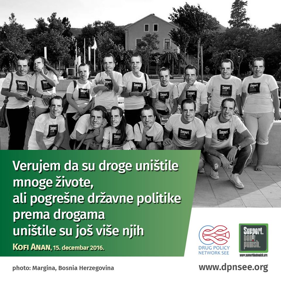 Tokom juna meseca, DPNSEE i organizacije članice postavljaju izjave o politikama prema drogama, Kofi Anana, nekadašnjeg Generalnog sekretara UN i istaknutog člana <a href="/globalcdp/">The Global Commission on Drug Policy (GCDP)</a>
<a href="/DPN_SEE/">DPNSEE</a>
#supportdontpunish #DPNSEE #PreventNS #udruzenjeprevent