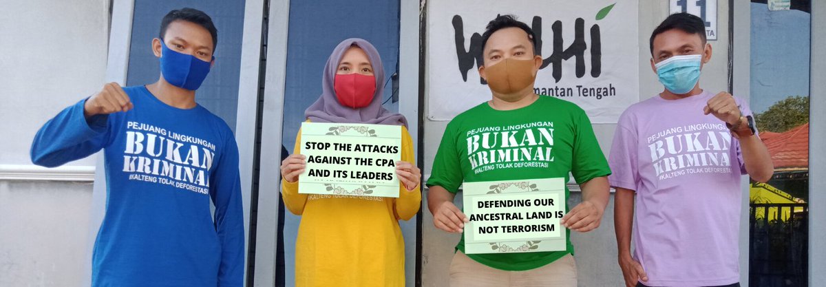 Walhi Kalimantan Tengah Condemns the intensified attacks against the Cordillera Peoples Alliance and its leaders! @CPA_Alliance 

#DefendCordillera #walhikalteng #kaltengtolakdeforestasi #covidsolidarity