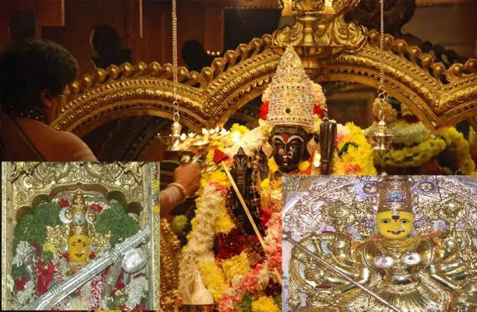 Raja Rajeswari Tripura Sundari temple,Buxar in Bihar is dedicated to ma Lalita Tripura Sundari(Durga Mata) is a mysterious Devi temple where the deities enshrined inside the temple TALK to each other at night . 