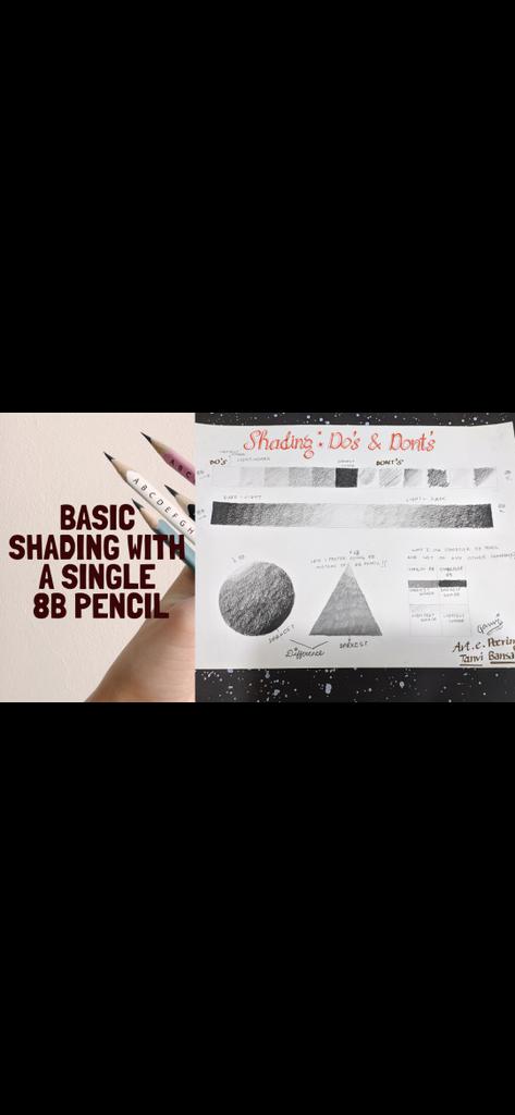 youtu.be/LJLxaXGwMD8
BASICS OF PENCIL SHADING WITH A SINGLE 8B PENCIL
WATCH, ENJOY AND LEARN😊
YOUTUBE CHANNEL : ARTEPEERING