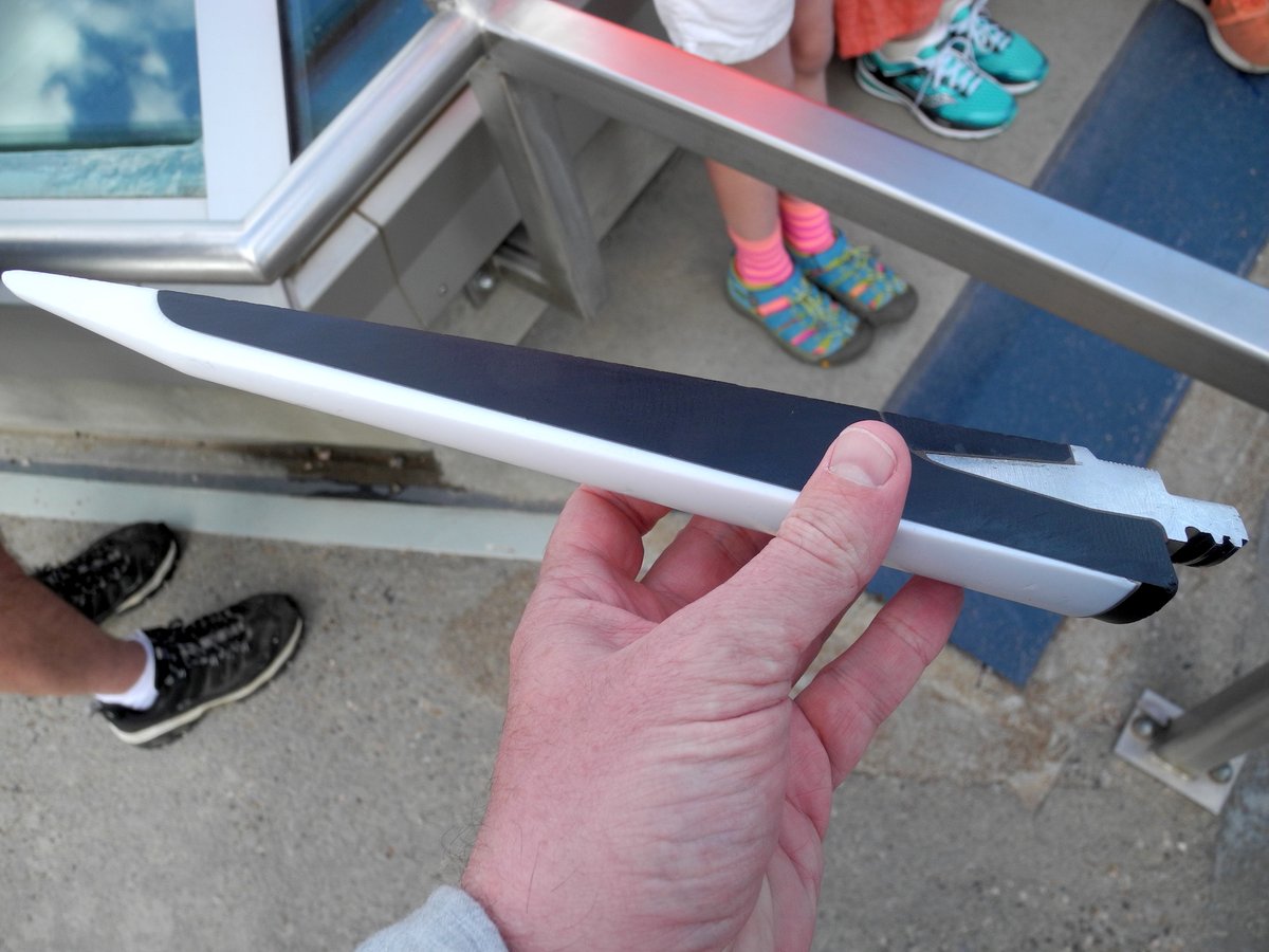 First stop, however, was more fun. We visited a (decommissioned) Cold War Minuteman missile silo, and the nearby visitors centre. I held in my had a piece of nose cone. I had become a bit of Death, Destroyer of Worlds. Nearly.