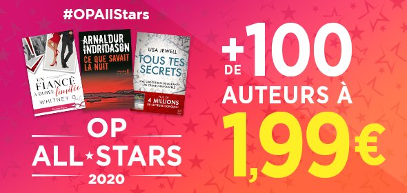 #OPAllStars c'est parti ! La liste du jour de livres numériques à 1,99€ est là : furet.com/ebooks/littera… #lire #livre #numerique #auteurs #lecturedete