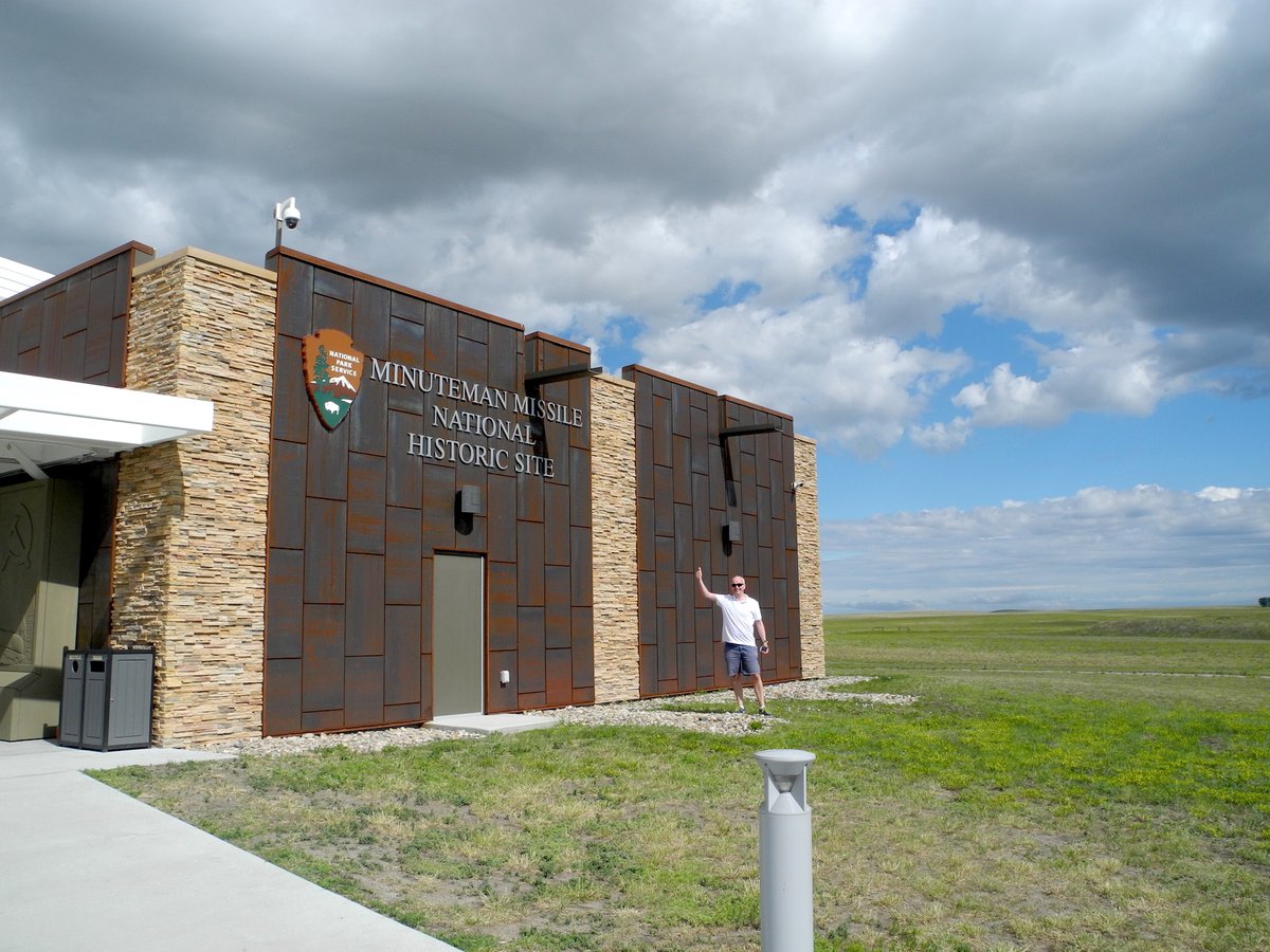 First stop, however, was more fun. We visited a (decommissioned) Cold War Minuteman missile silo, and the nearby visitors centre. I held in my had a piece of nose cone. I had become a bit of Death, Destroyer of Worlds. Nearly.