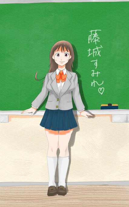 女子高生イラストのtwitterイラスト検索結果