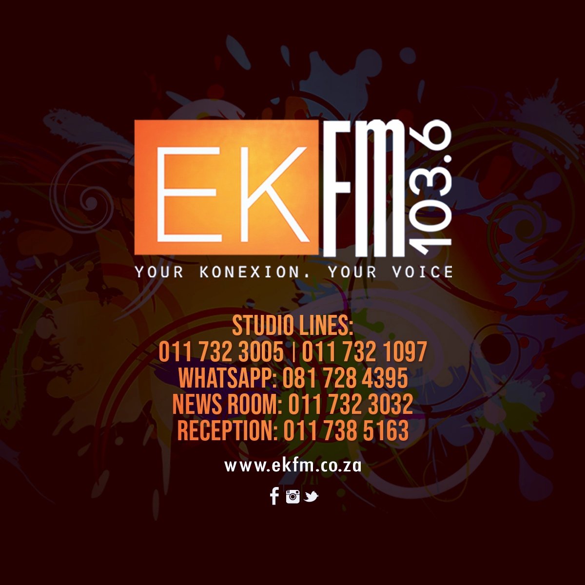 EKFM 103.6 (@ekfm1036sa) on Twitter photo 