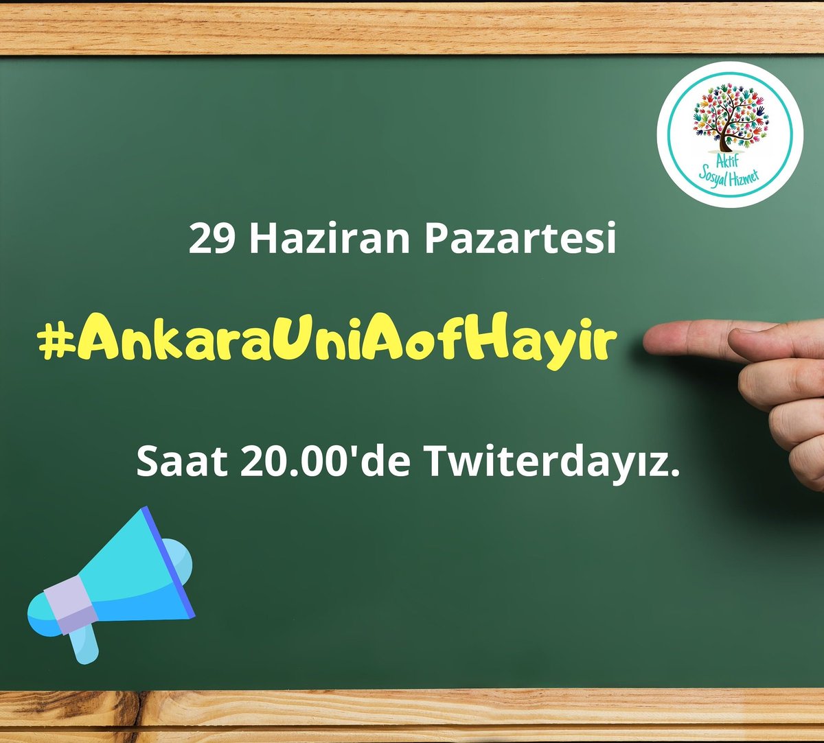Son dönemde çıkan haberlere göre Ankara Üniversitesinde Açıköğretim Sosyal Hizmet Bölümü açılacağına yönelik almış olduğumuz duyumlar bizleri ziyadesiyle üzmektedir. 

Bu nedenle bugün #AnkaraUniAöfHayir etiketiyle Twiterdayız.