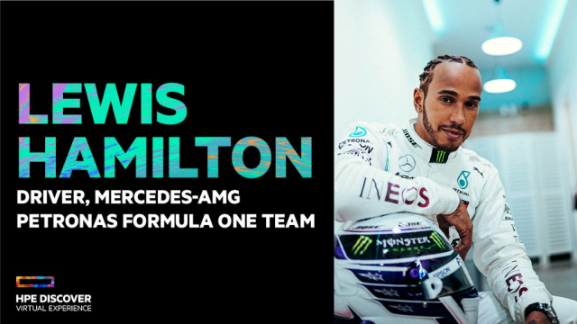 .<a href="/LewisHamilton/">Lewis Hamilton</a> rewrote the #F1 record books by performing under pressure. Get his inside take in a special session at #HPEDiscover Virtual Experience — register now, free of cost: dy.si/PLkKn