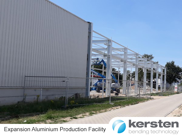 Kersten_Bending's tweet photo. The expansion of our Dutch production facility for aluminium is in full swing. The current factory will be extended, doubling the total production area.
https://t.co/gsoowP94Cs
#expansion #achievingmore #bendingtechnology #aluminium #aluminum #wanssum https://t.co/AN4mcSPVzW