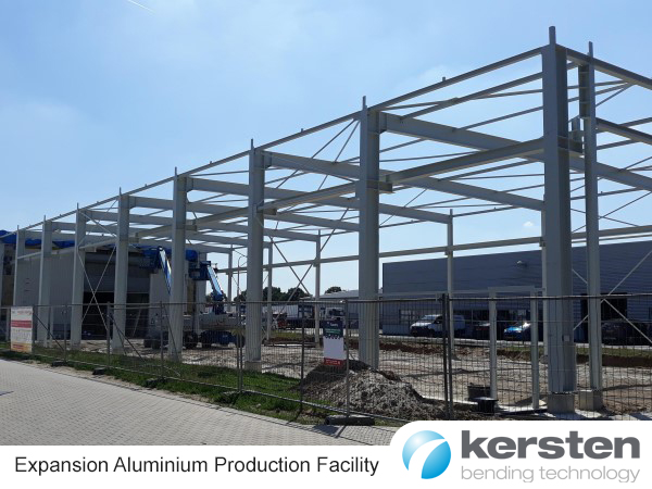 Kersten_Bending's tweet photo. The expansion of our Dutch production facility for aluminium is in full swing. The current factory will be extended, doubling the total production area.
https://t.co/gsoowP94Cs
#expansion #achievingmore #bendingtechnology #aluminium #aluminum #wanssum https://t.co/AN4mcSPVzW
