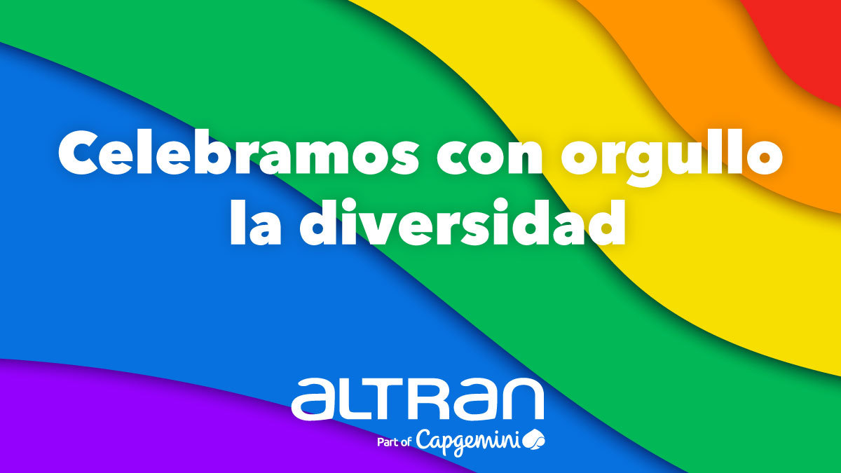 CapgeminiEngES's tweet photo. ¡En @altran_es celebramos con orgullo la diversidad!

#NuestraGenteEsNuestroOrgullo #Orgullo2020 #Pride2020 https://t.co/l4X2D2LI2D