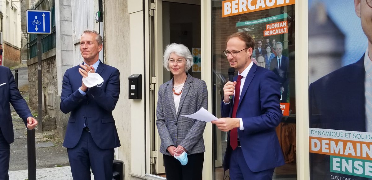 Félicitations à Florian Bercault et Isabelle Eymon. Leur victoire peut modifier la politique suivie par Laval Agglomération sur des valeurs liées à l'écologie et la démocratie. Nous le souhaitons et travaillerons dans ce sens.