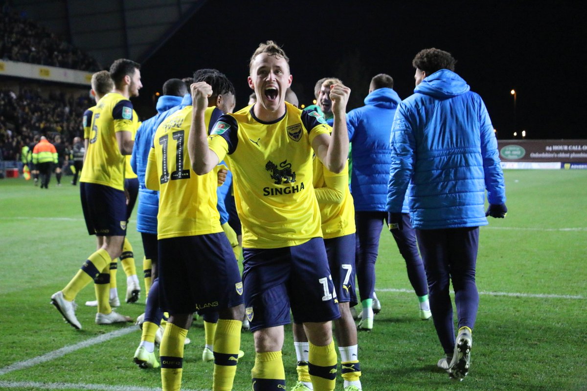 OUFCOfficial's tweet photo. Play-off semi finals week 👀 

#OUFC https://t.co/sf5TpoXSxH