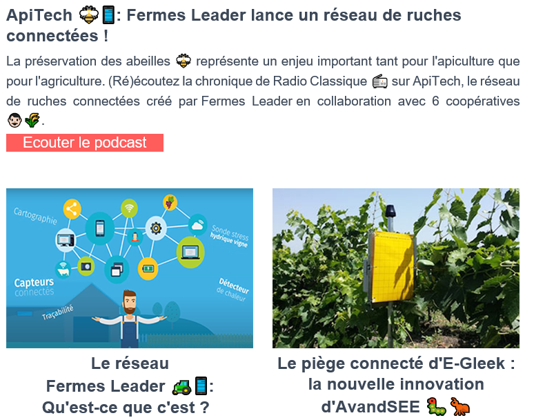 InVivoGroup's tweet photo. Cette semaine #1Week1Topic consacre son numéro à @Fermes_LEADER, le laboratoire ouvert à tous les #Agriculteurs et #coopératives pour tester et concevoir les innovations #AgTech
#3VA https://t.co/NVM68q5h1z