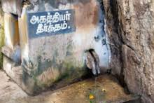 9/nThe other Theertham, all of which have their origin in different parts of the rocky surface, are the Agasthya Theertham, Agni Theertham. Kumara Theertham and the Gouri Theertham. The waters of the Theerthamalai are supposed to have  #medicinal values too.