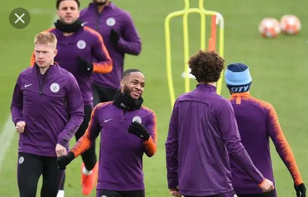 Sterling: I think we've been soft lately but at this point we can't afford to lose against Chelsea. Sane: They have just been overhyped, they are no match. KDB: Pep is late again. Jesus: You better stop staring at him.KDB: Well, we only have one job against Chelsea.
