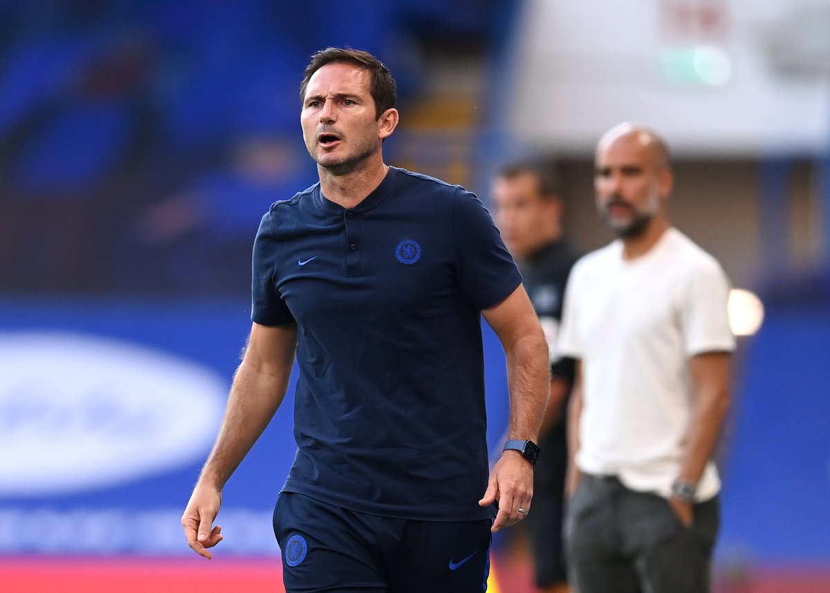 Lampard: Who asked Willian to play 9, he's so confused.See Kanta, he's acting like nothing is at stake. Abraham, change...change.Pep: I'm even tired of talking. Mendy before the game I spoke to him.I told him if there's no one at the back, he shouldn't move, see where he is