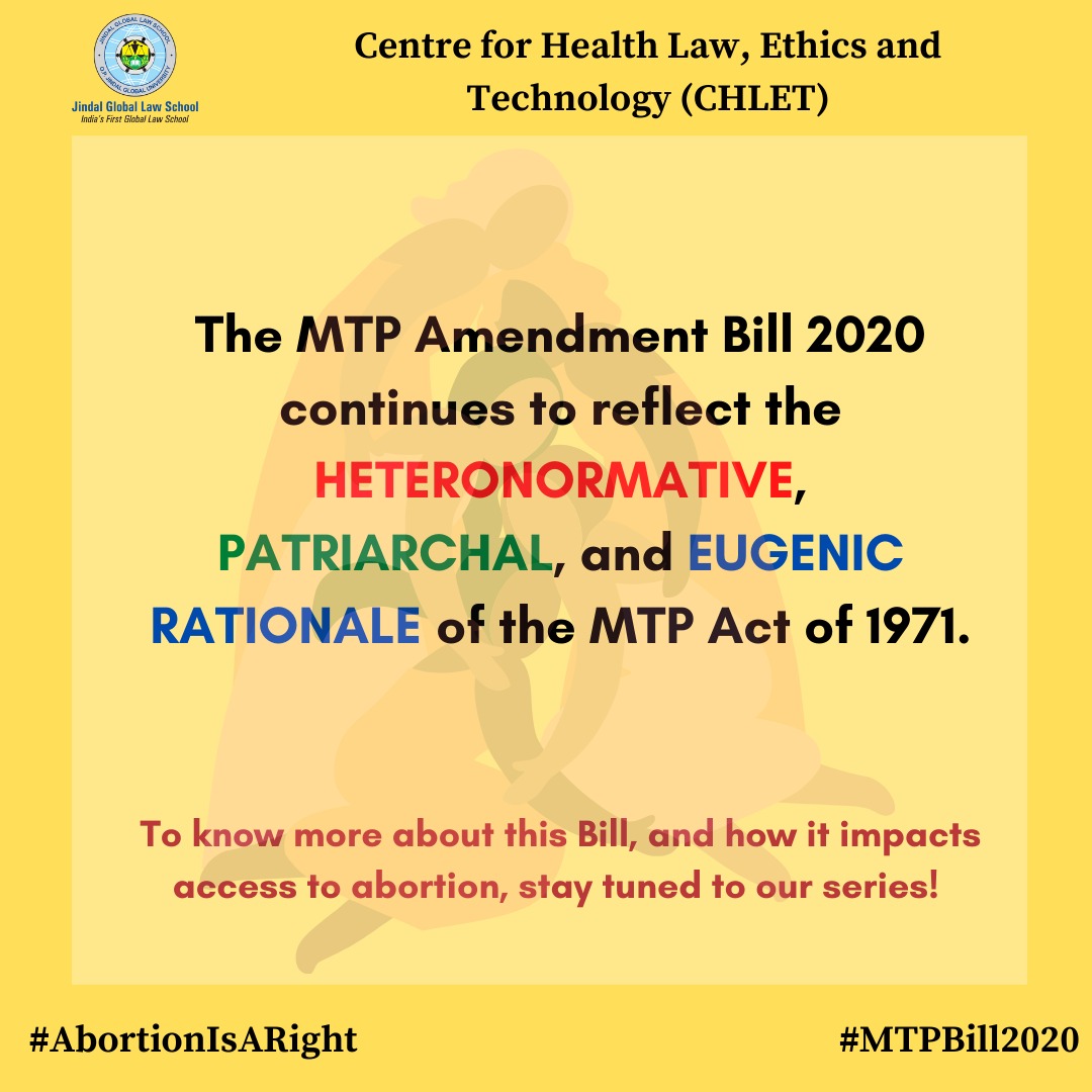 Historically, laws restricting or criminalizing abortion have been passed with little or no discussion, and a complete lack of consultation with those most affected. #AbortionIsARight  #MTPBill2020