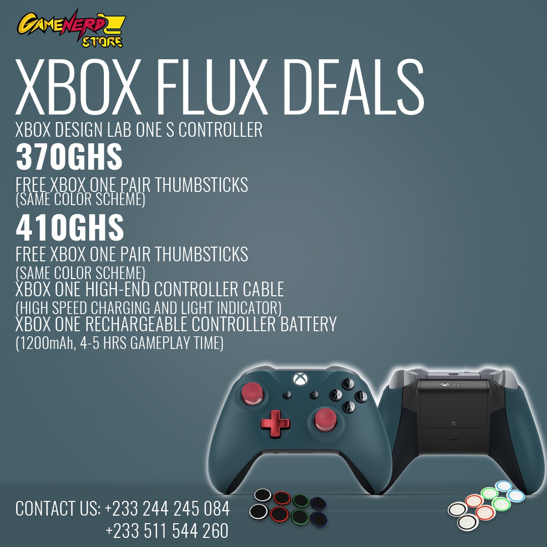 Customized controllersThey’re S type controllers, gen 2. Comes with Bluetooth so they play on PC as well. They’re also designed by the Xbox gamelan, not just anyone. You can’t fake these.